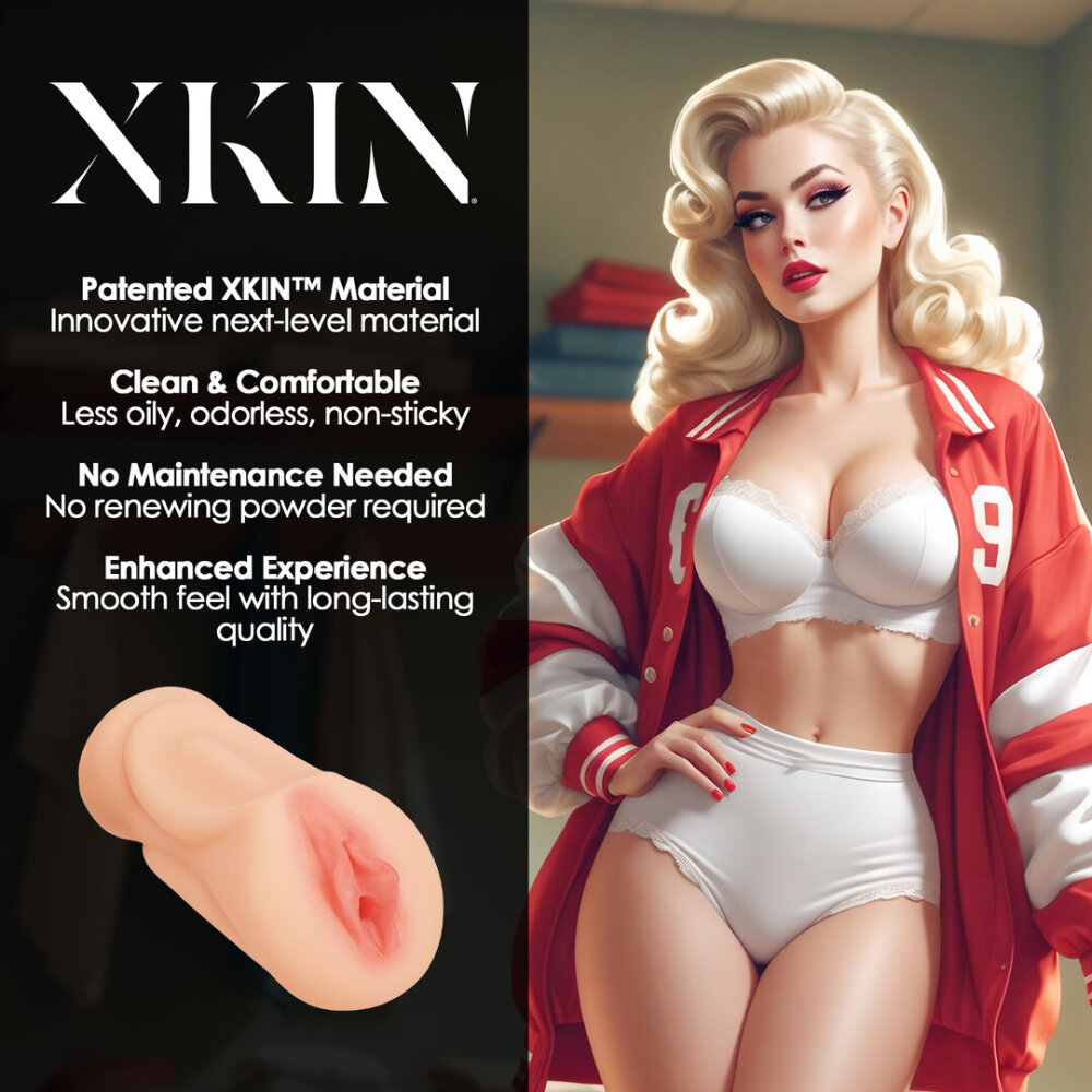 Pinup Dolls - Varsity Vixen Lexi Lockerload - TPE Grote Masturbator - 307g - Vlees - Afbeelding 5