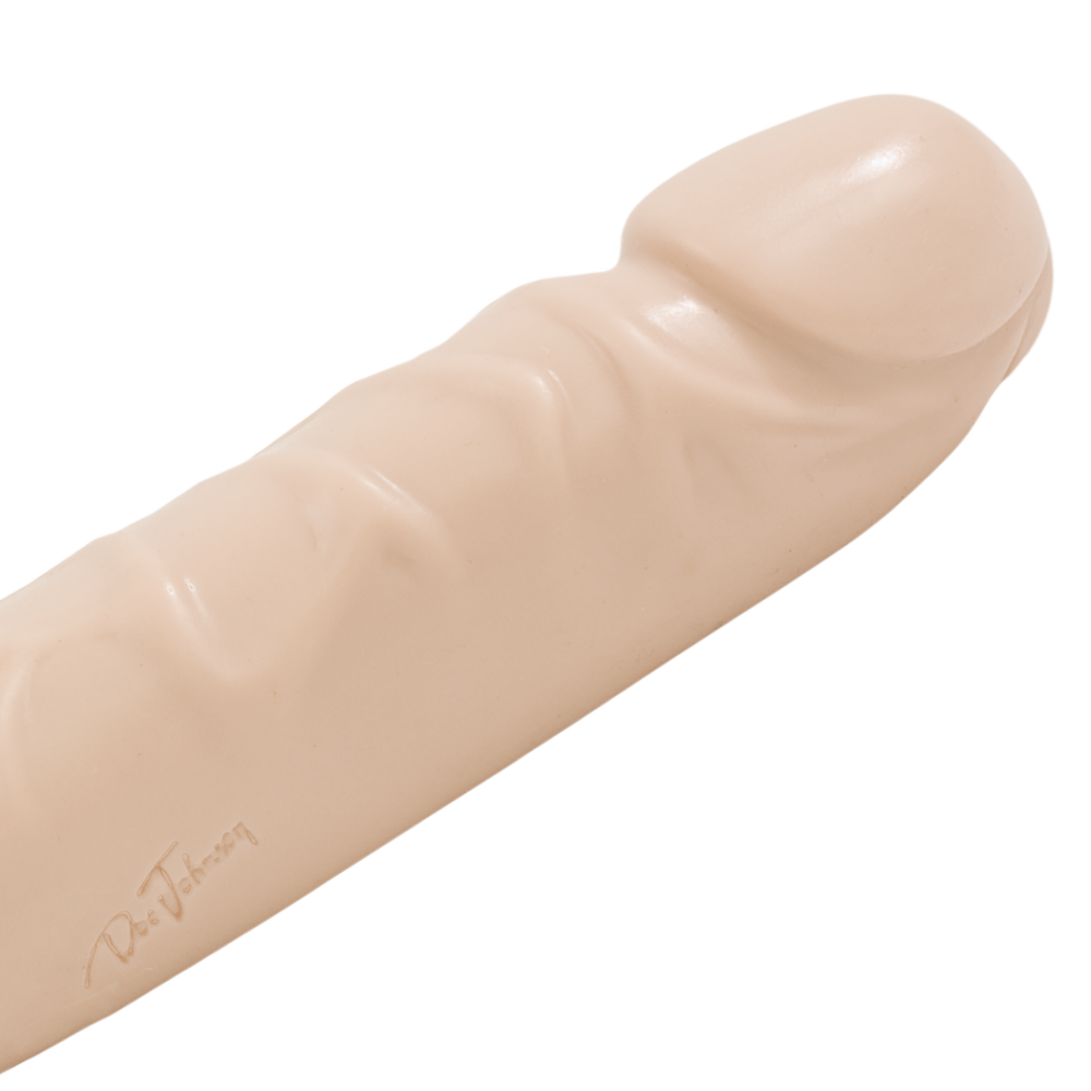 Jr. Veined Double Header - Dildo met Double Ends - 12 / 30 cm - Afbeelding 4