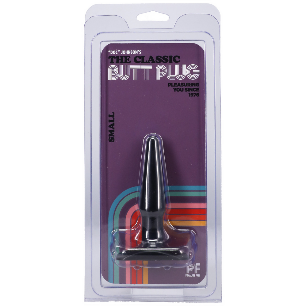 The Classic - Butt Plug - Small - Black - Afbeelding 2