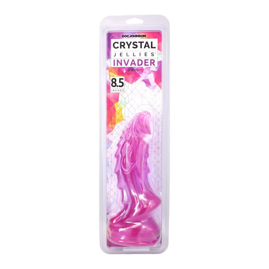 Invader - Fantasy Dildo - 8.5 / 21,6 cm - Purple - Afbeelding 2