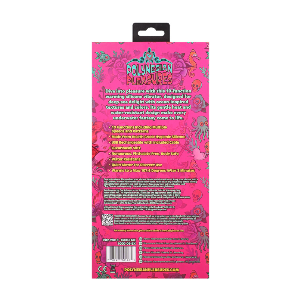 Into The C - Kakui Me - Warming Beaded Rabbit Vibrator - Kelp Green - Afbeelding 4
