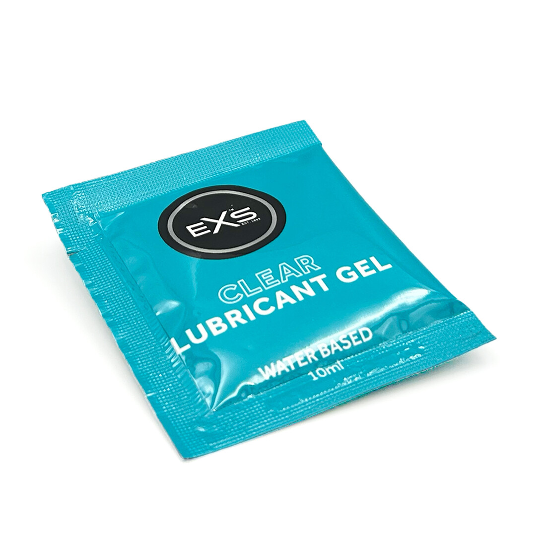 EXS Clear Lube - 10 ml Sachets - 100 Stuks - Afbeelding 2