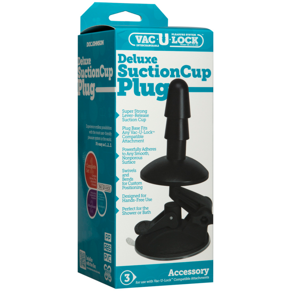 Deluxe Suction Cup Plug Accessory - 2 Stuk - Afbeelding 2