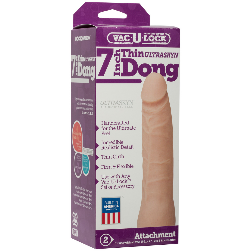 Realistisch ULTRASKYN Dildo - 7 / 18 cm - Afbeelding 2