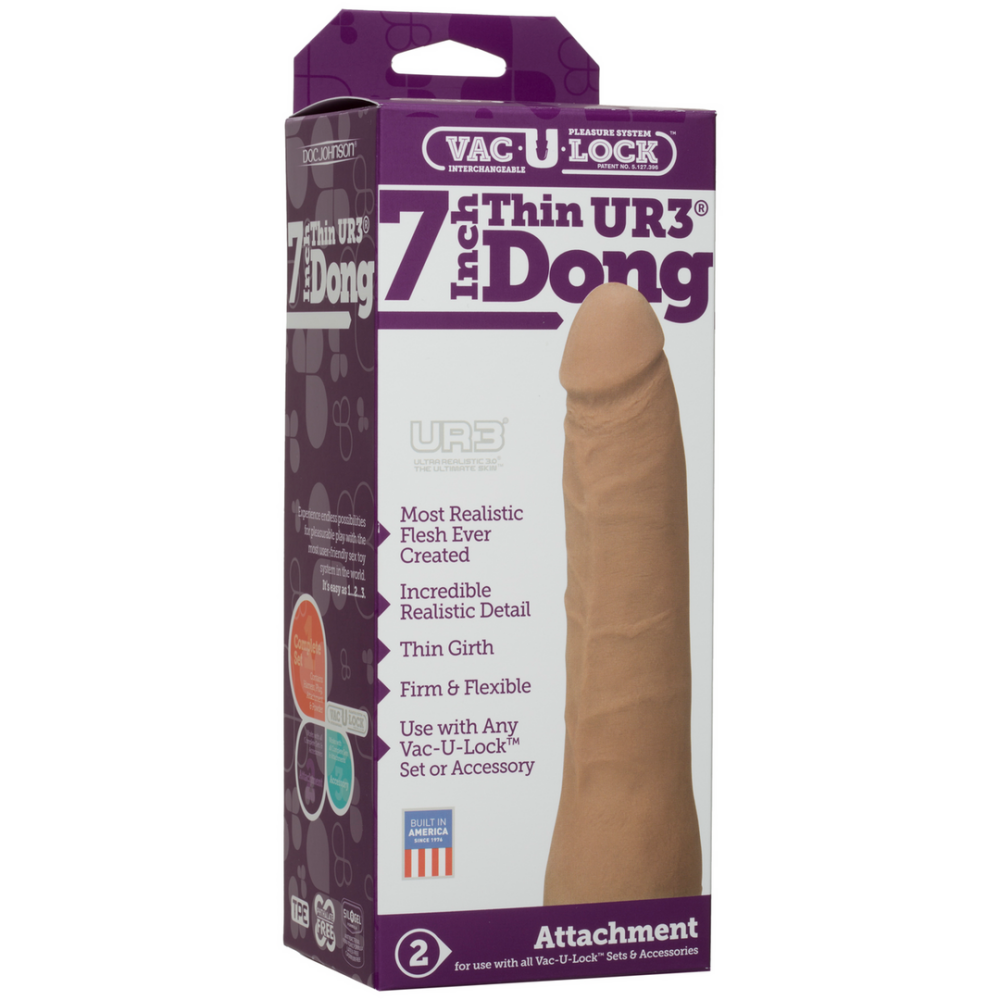 Realistisch ULTRASKYN Dildo - 7 / 18 cm - Afbeelding 2