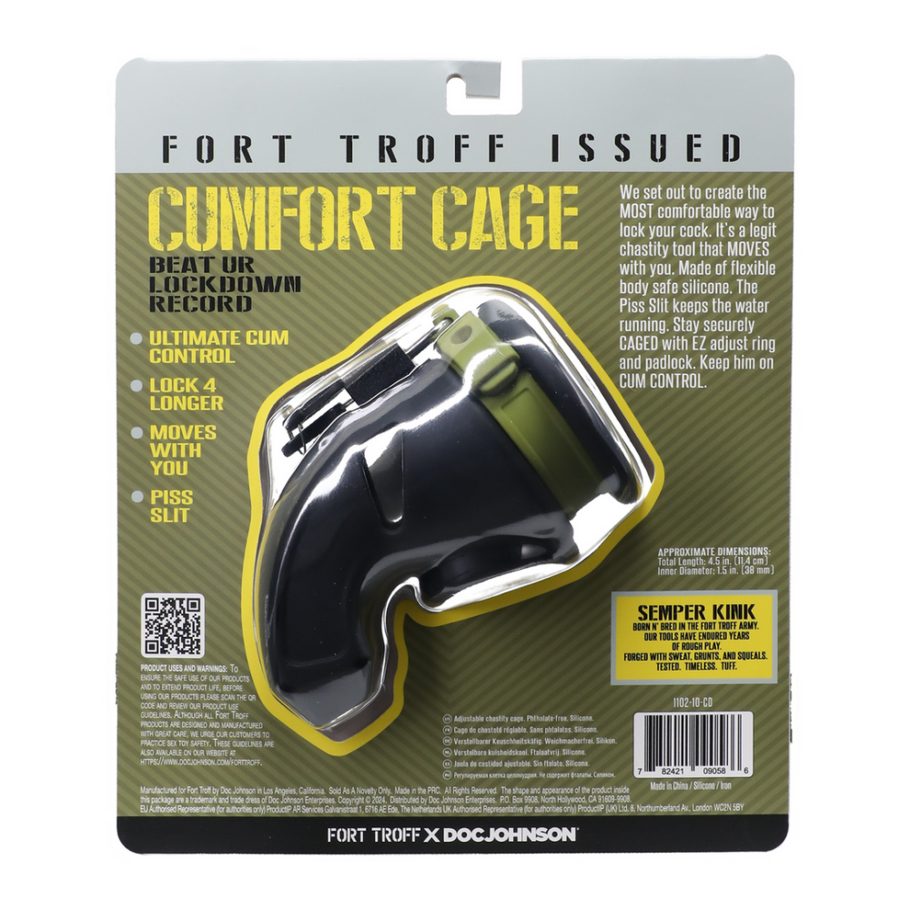 CUMfort Cage - Zwart - Afbeelding 3