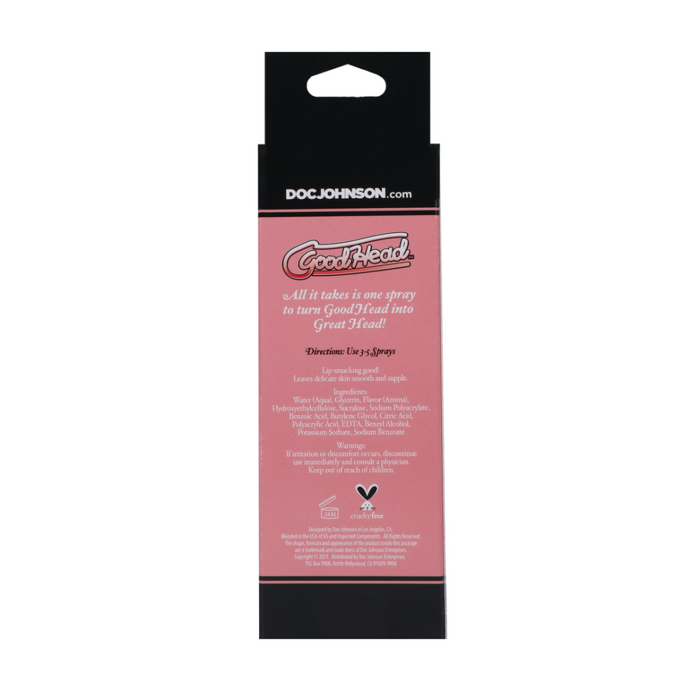 Juicy Head - Dry Mouth Spray - Pink Lemonade - 2 fl oz / 59 ml - Afbeelding 3