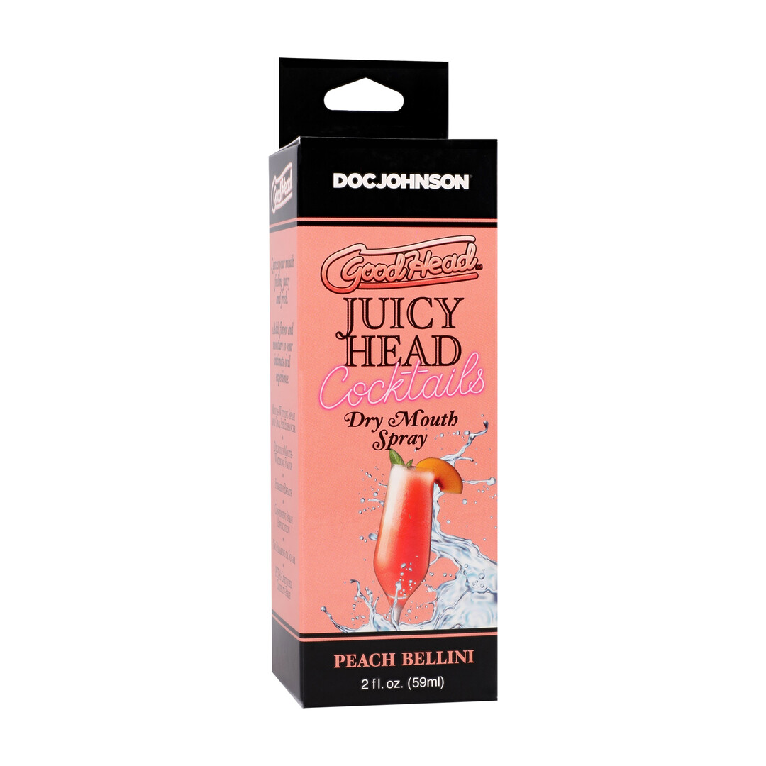 Juicy Head - Cocktails - Dry Mouth Spray - Peach Bellini - 2 fl oz / 59 ml - Afbeelding 2