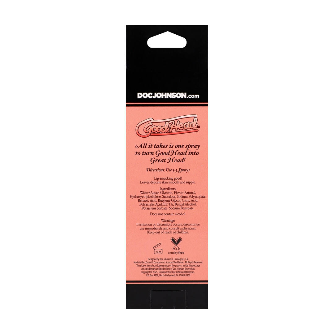 Juicy Head - Cocktails - Dry Mouth Spray - Peach Bellini - 2 fl oz / 59 ml - Afbeelding 3