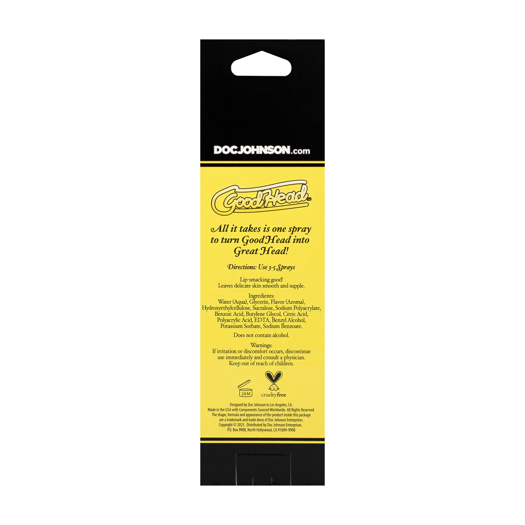 Juicy Head - Cocktails - Dry Mouth Spray - Lemon Drop - 2 fl oz / 59 ml - Afbeelding 3