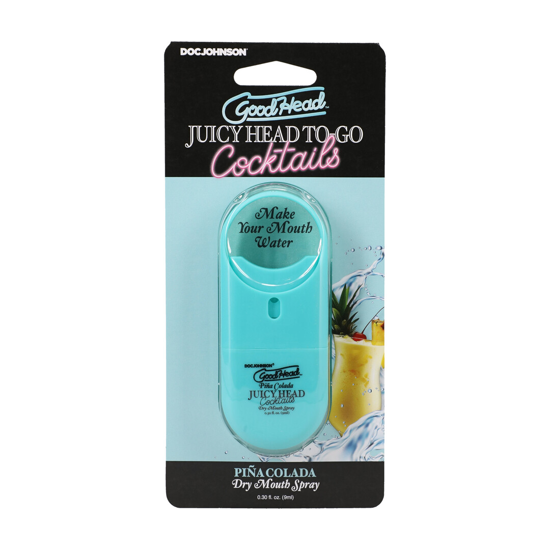 Juicy Head - Cocktails - Dry Mouth Spray To-Go - Pina Colada - 0.3 fl oz / 9 ml - Afbeelding 2