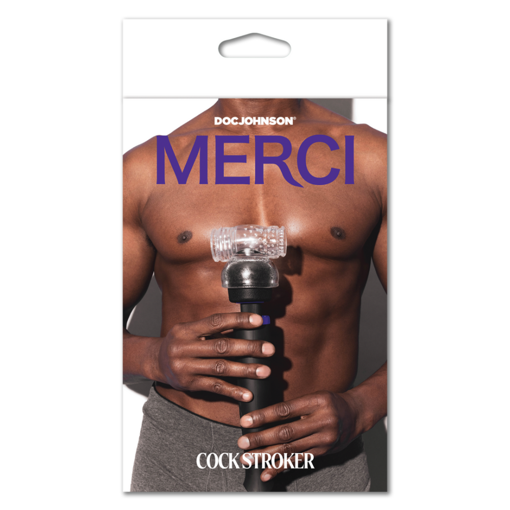 Cock Stroker - Wand Bevestiging - Doorzichtig - Afbeelding 2