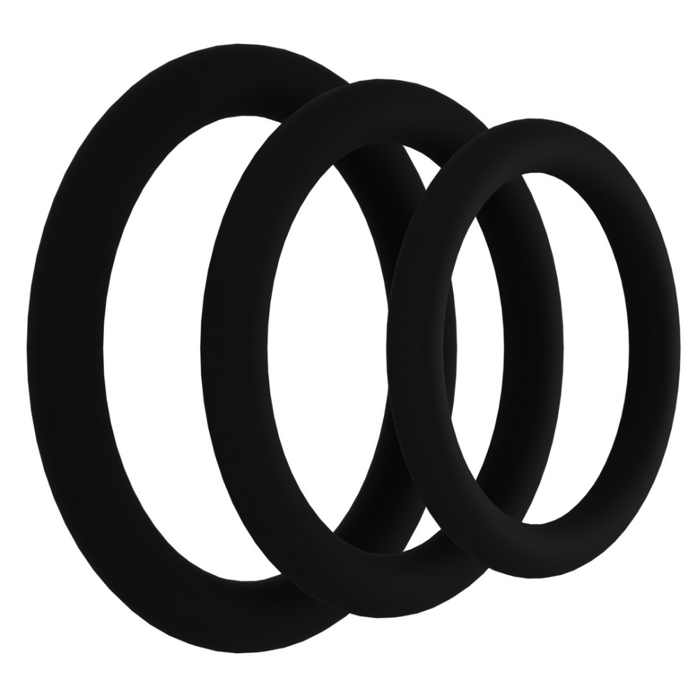 Tri-Pack Silicone Gasket - Cockring Set