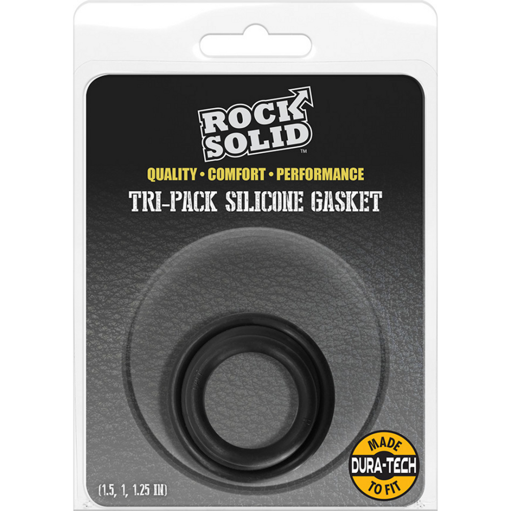 Tri-Pack Silicone Gasket - Cockring Set - Afbeelding 2