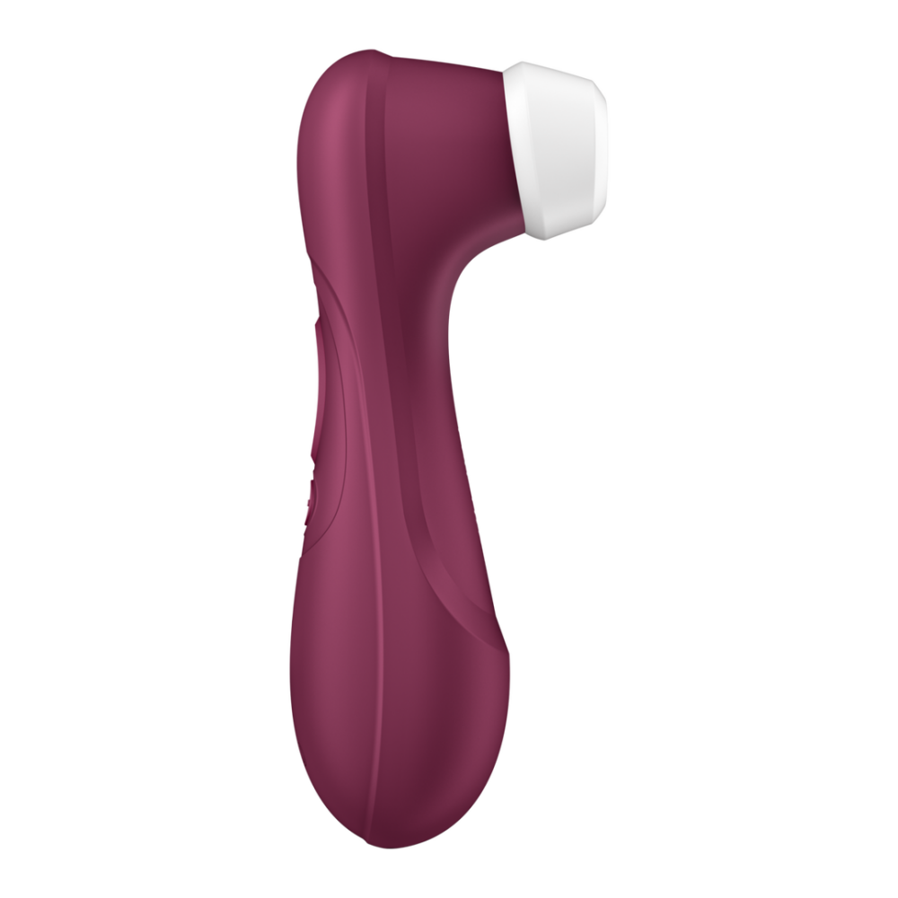 Pro 2 Generatie 3 - Double Air Pulse Vibrator - Liquid Air en Connect App - Wijnrood - Afbeelding 5