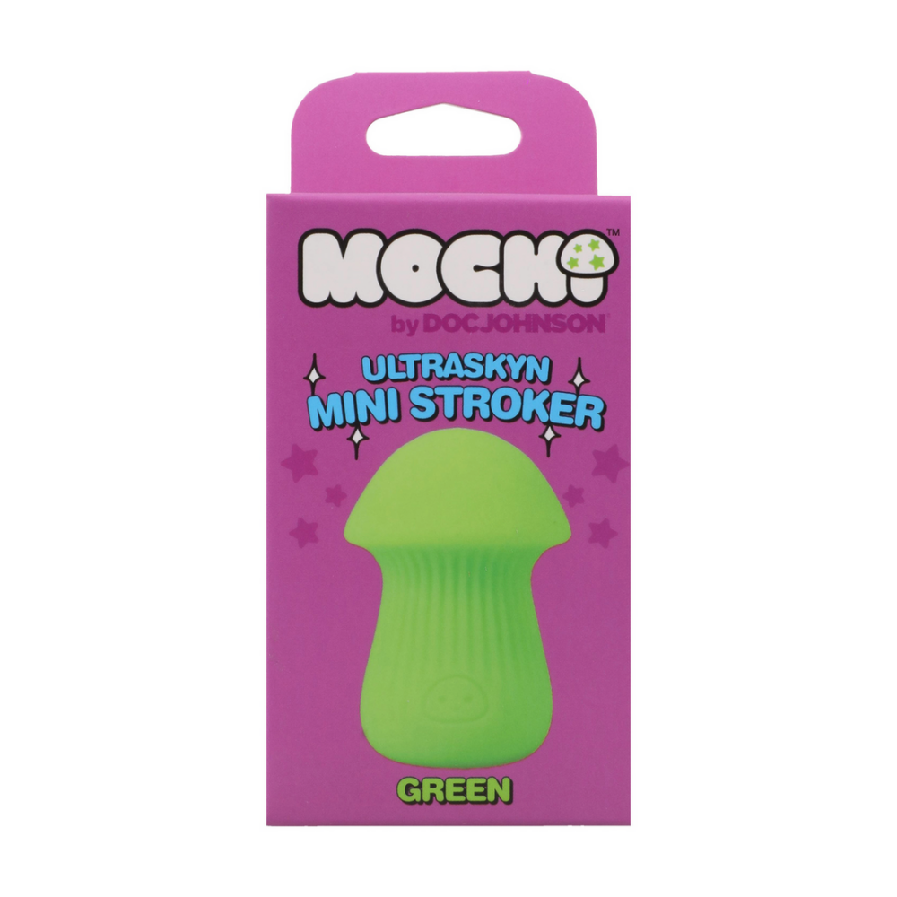 Paddenstoel Stroker - ULTRASKYN Mini Stroker - Groen - Afbeelding 4