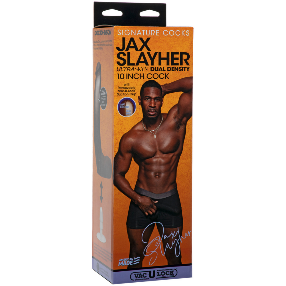 Jax Slayher - Realistische ULTRASKYN Dildo - 10 / 25 cm - Afbeelding 2