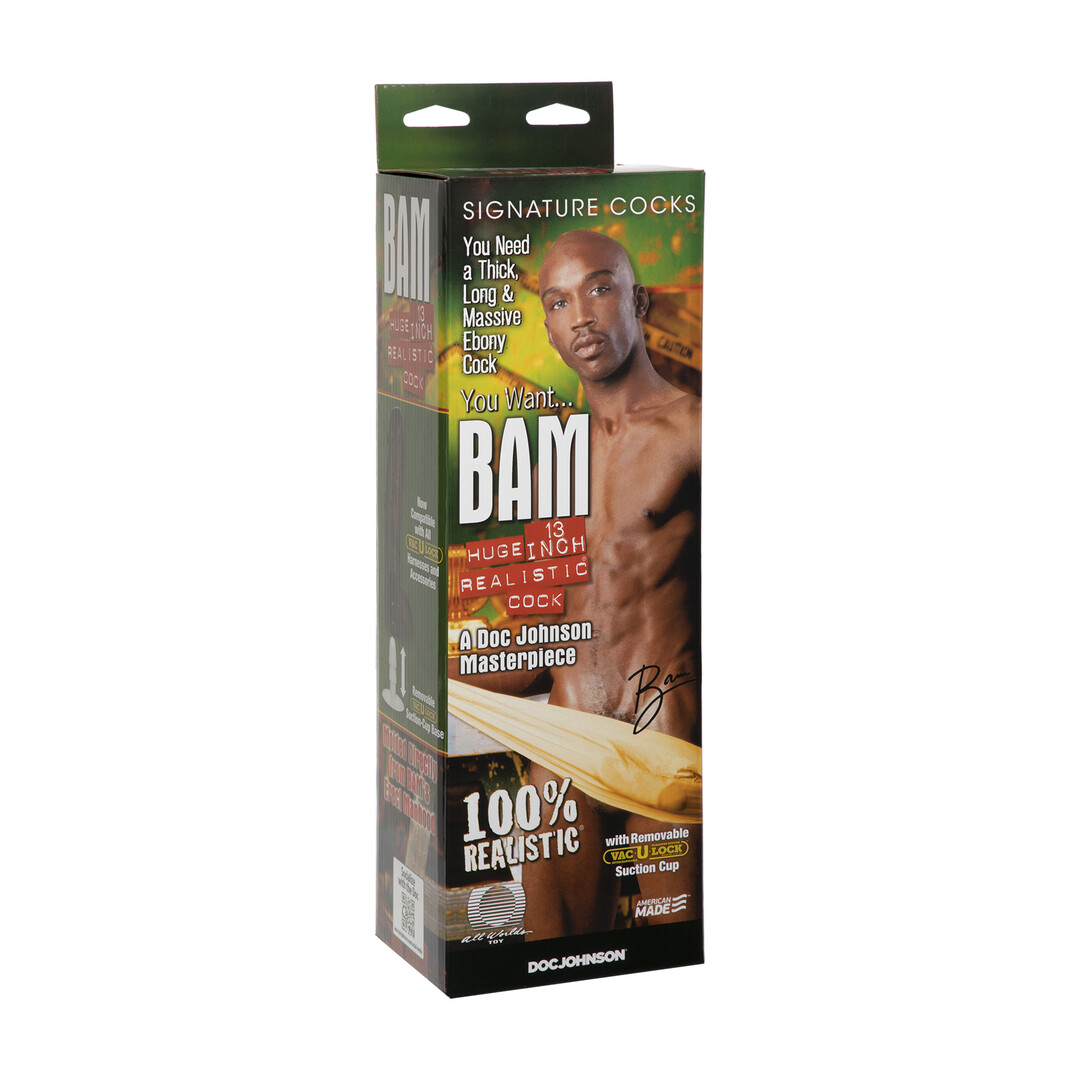 Bam - Big Realistic Dildo - 13 / 34 cm - Afbeelding 2