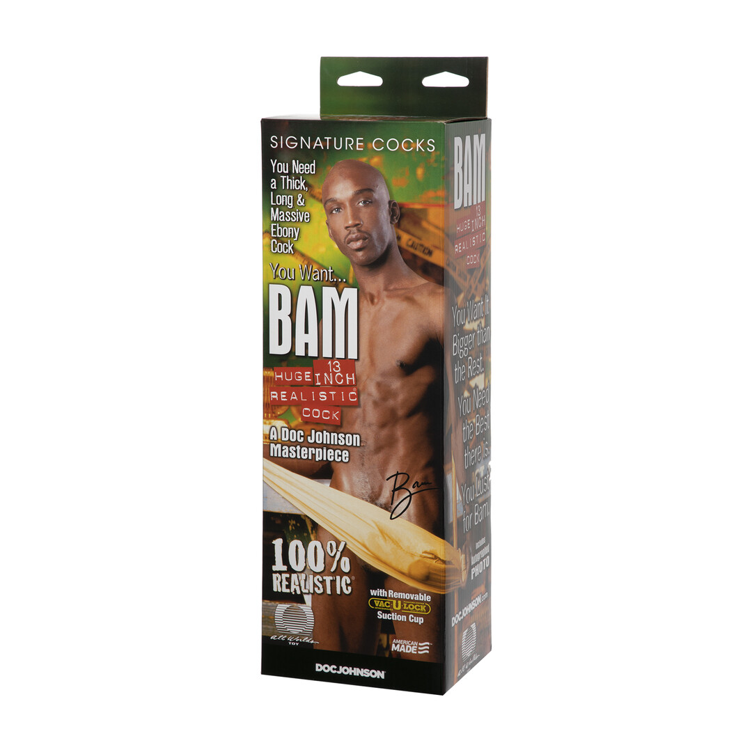 Bam - Big Realistic Dildo - 13 / 34 cm - Afbeelding 3