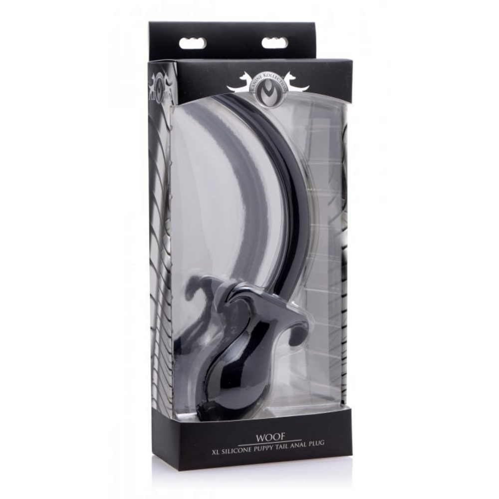 Woof XL - Siliconen Puppy Tail Butt Plug - Afbeelding 2