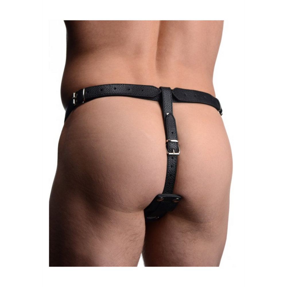 Herenharnas met siliconen butt plug - Afbeelding 3