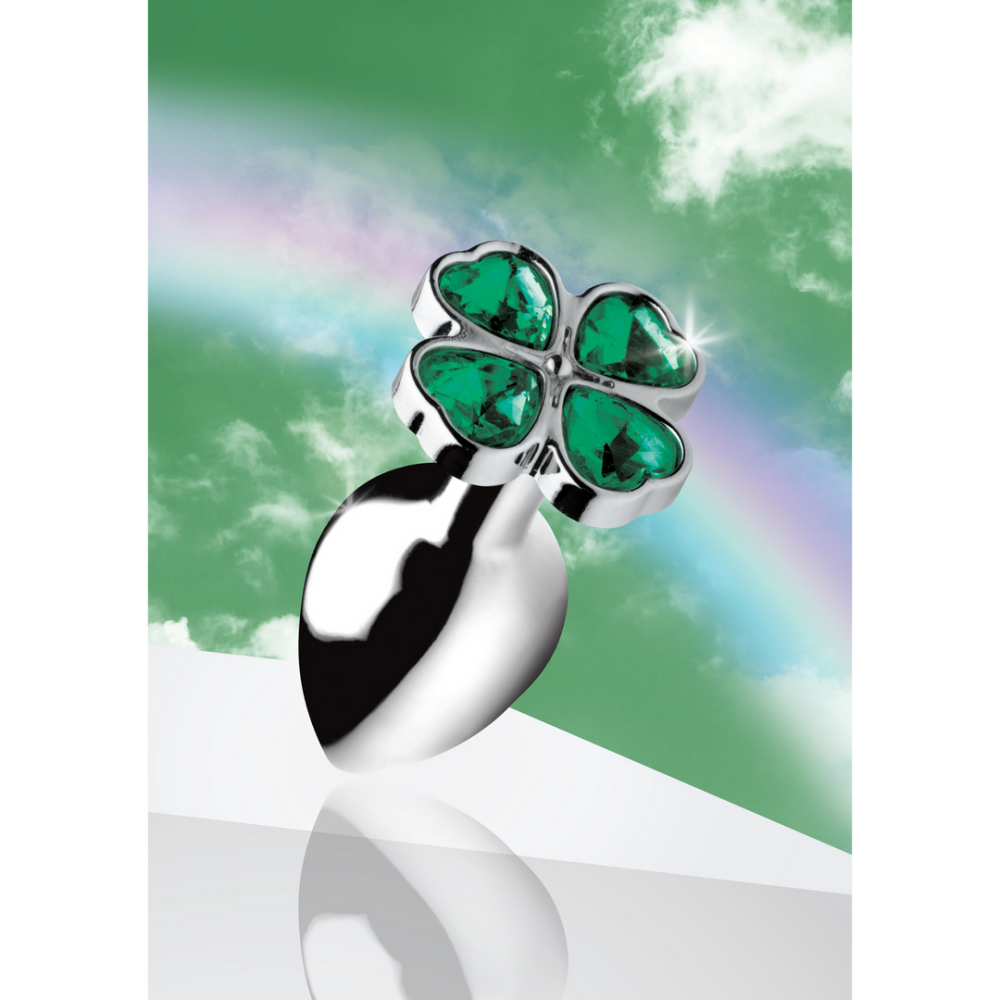 Lucky Clover Gem - Butt Plug - Klein - Afbeelding 4