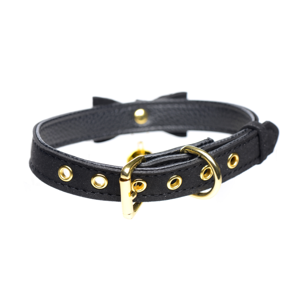 Gouden Kitty - Kat Belhalsband - Zwart/Goud - Afbeelding 4