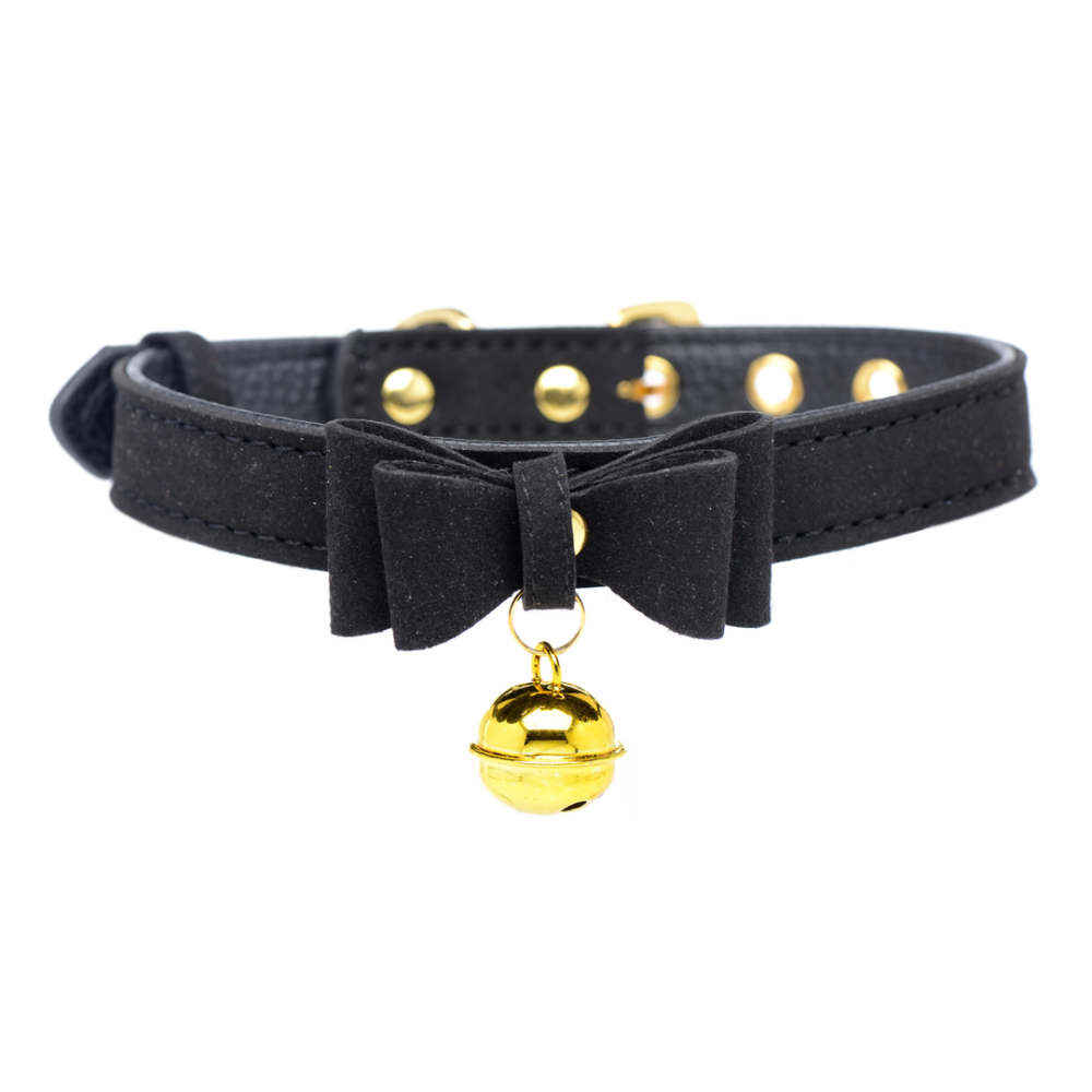 Gouden Kitty - Kat Belhalsband - Zwart/Goud - Afbeelding 5
