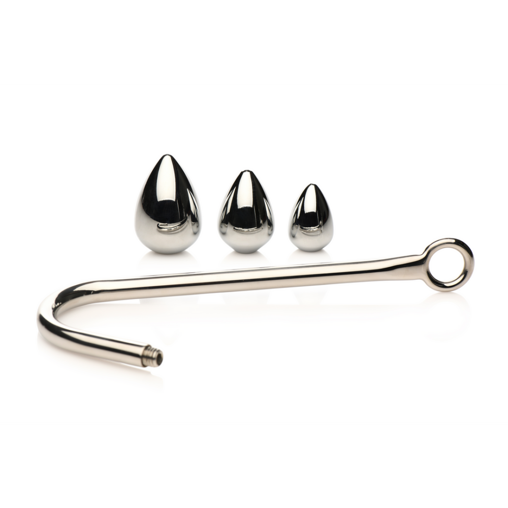 Anal Hook Trainer met 3 Plugs - Afbeelding 4