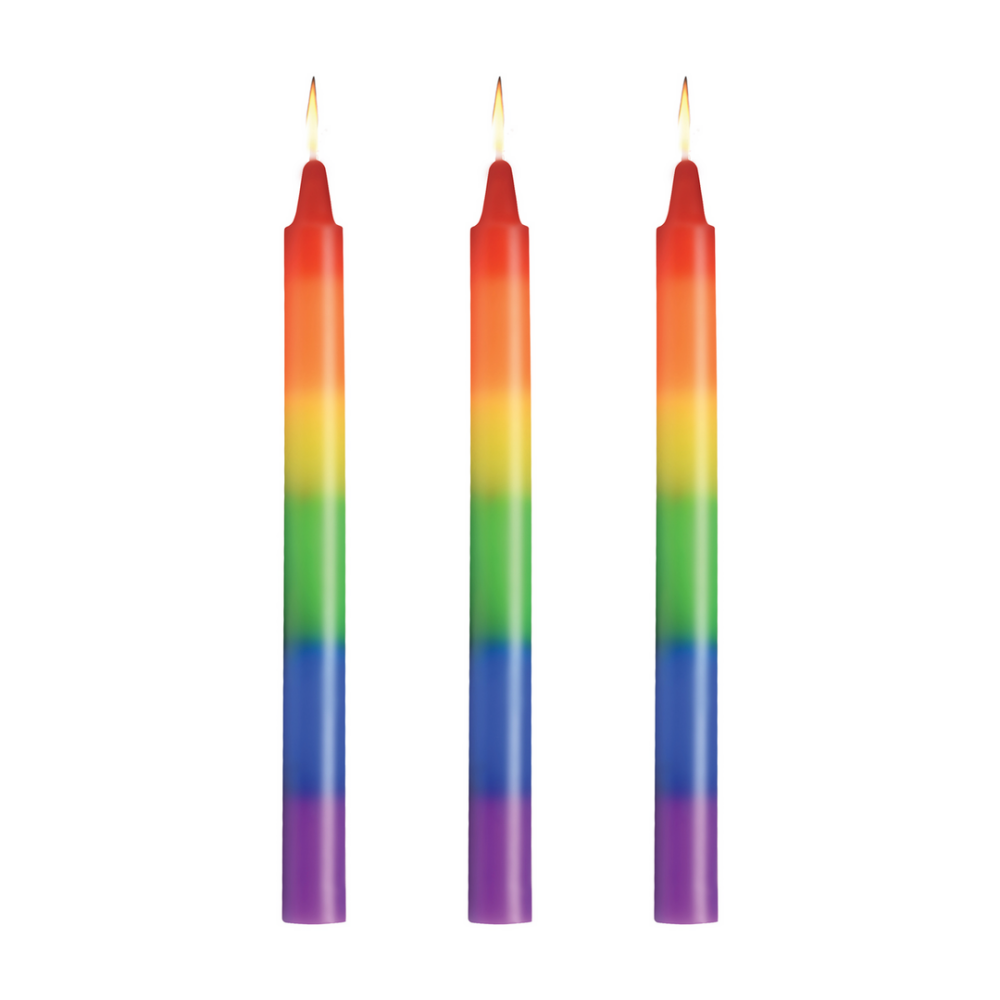 Pride Candles - Druipkaarsenset van 3 - Regenboog