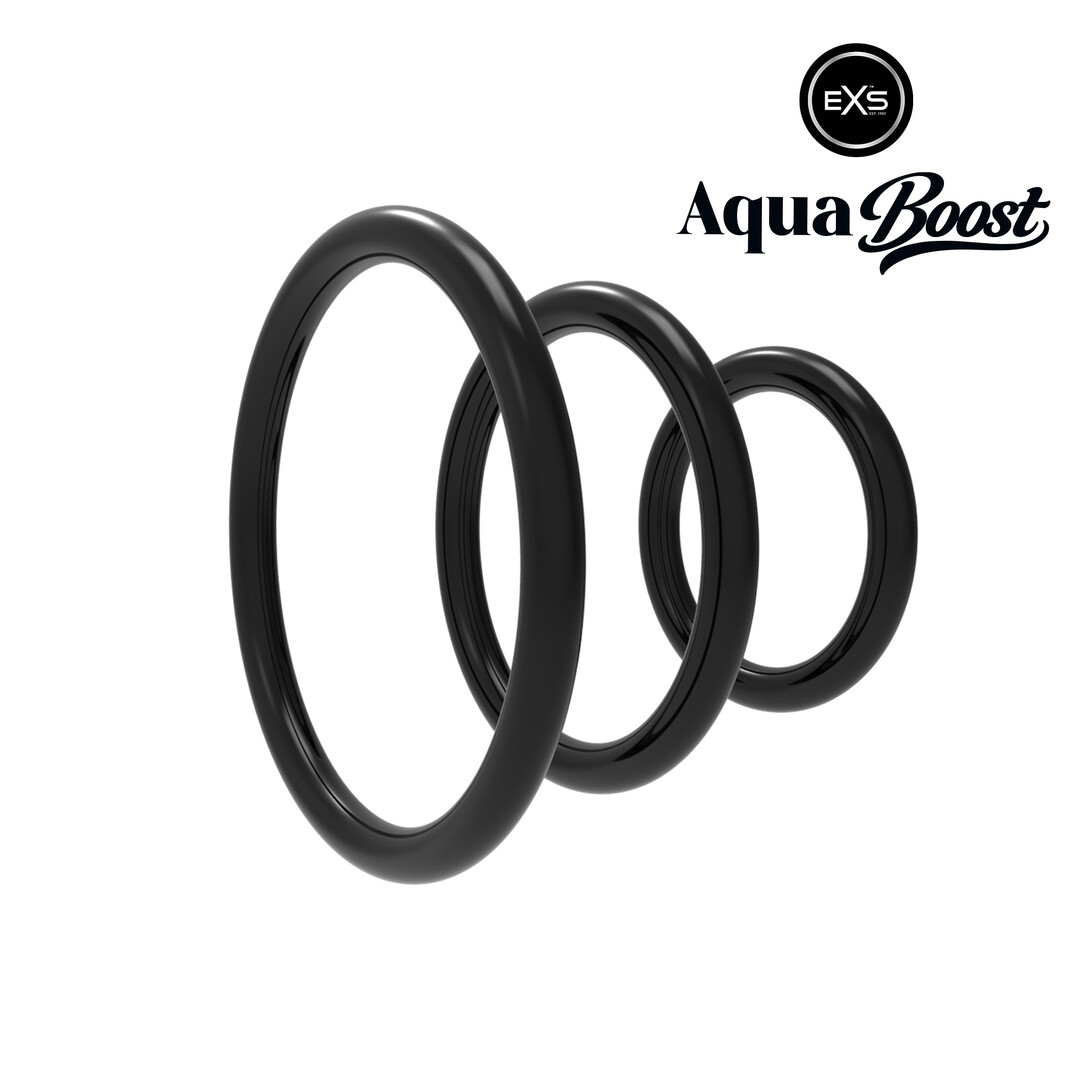 EXS AquaBoost - Controle Ringen (S/M/L) - Zwart