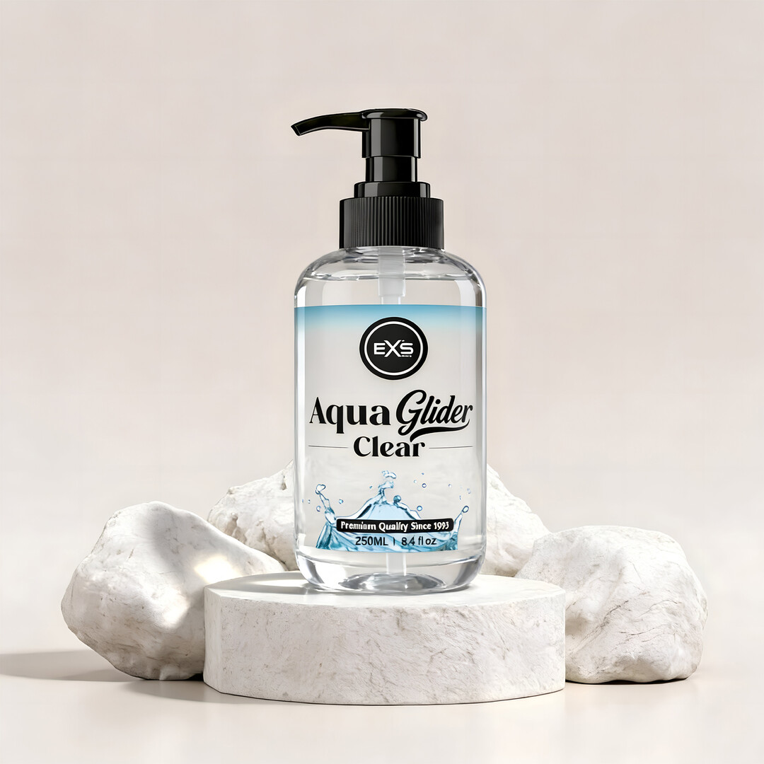 EXS AquaGlider Clear - Waterbasis Glijmiddel - 250 ml - Afbeelding 2