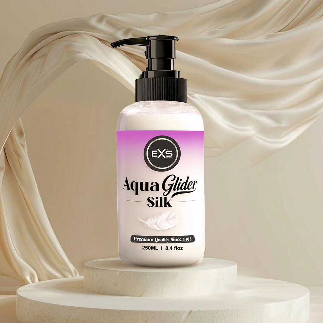 EXS AquaGlider Silk - Waterbasis Glijmiddel - 250 ml - Afbeelding 2