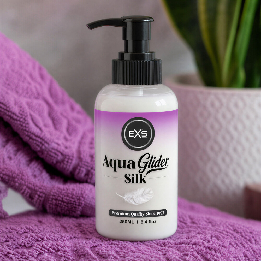 EXS AquaGlider Silk - Waterbasis Glijmiddel - 250 ml - Afbeelding 3
