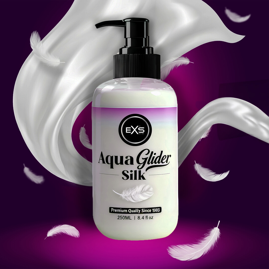 EXS AquaGlider Silk - Waterbasis Glijmiddel - 250 ml - Afbeelding 4