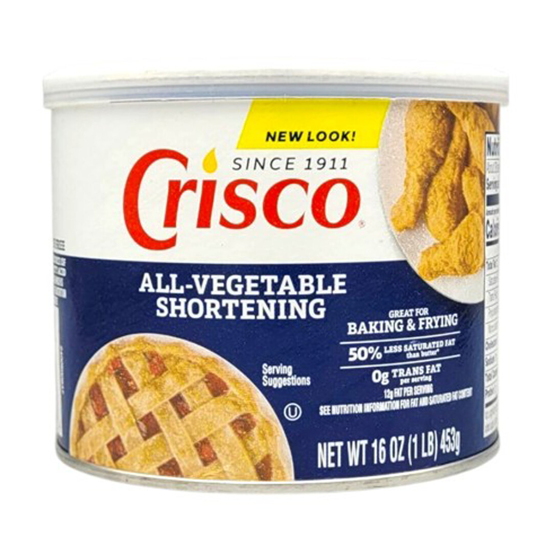 All-Vegetable Shortening - 16 oz / 453 gr