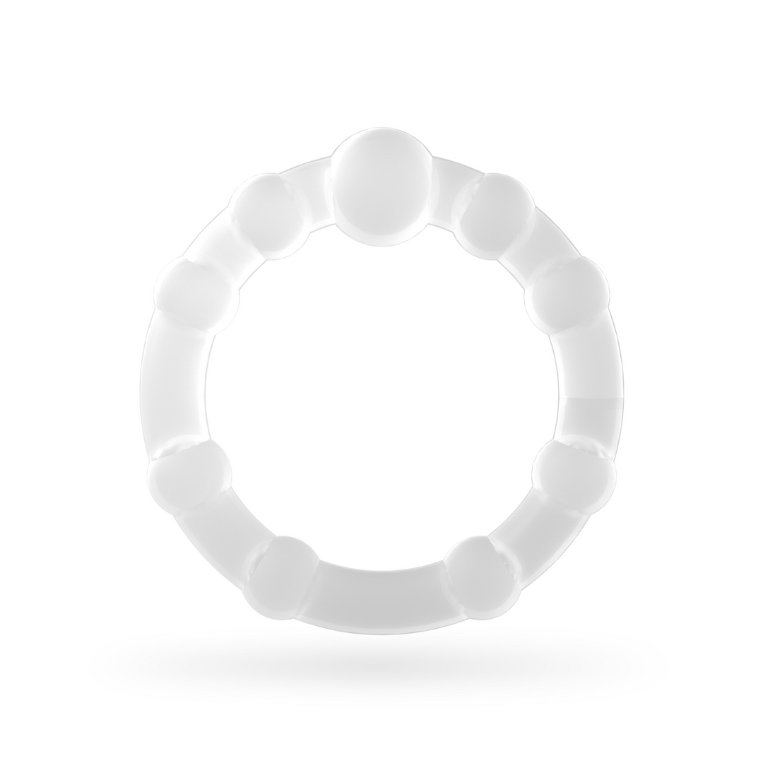 Triple Bead - Cockring Set - Doorzichtig - Afbeelding 5
