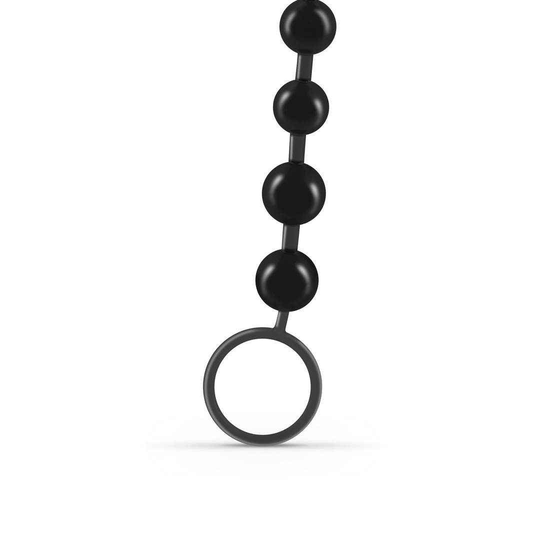 Basis Anale Kralen - 10 Kralen Ketting - Zwart - Afbeelding 4