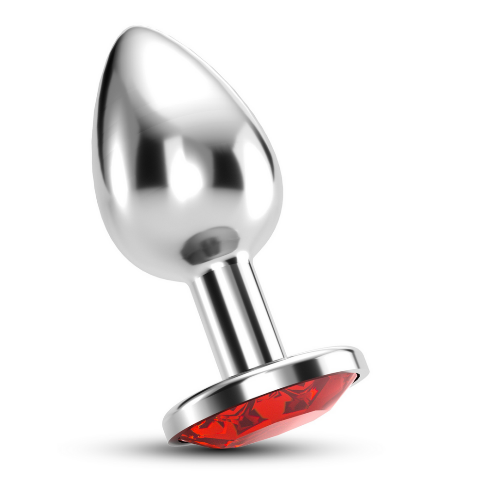 Bijou - Anale Sieraad Plug - Groot - Rood