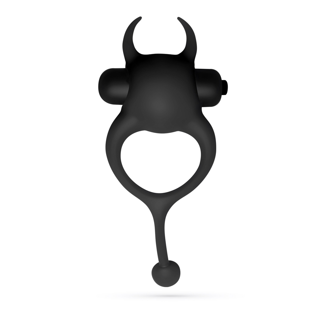 Daemon - Vibrerende Cockring - Zwart - Afbeelding 3