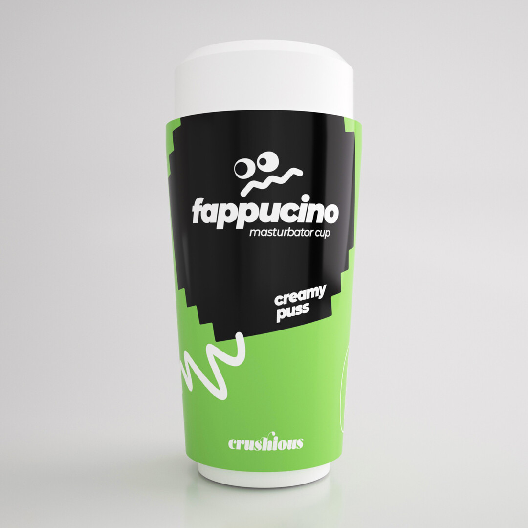 Fappucino Creamy Puss - Vaginale Masturbator Cup - Groen - Afbeelding 2