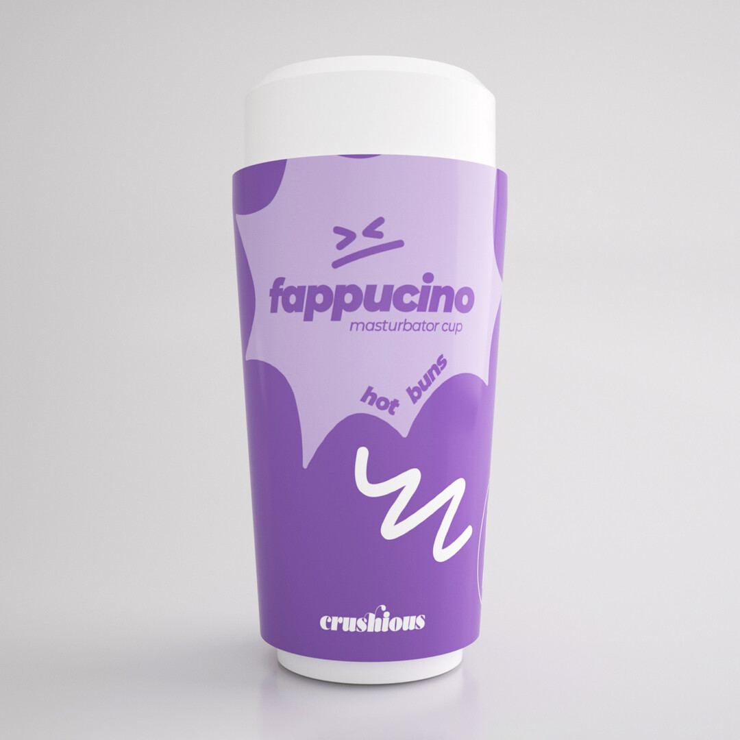 Fappucino Hot Buns - Anale Masturbator Cup - Paars - Afbeelding 2