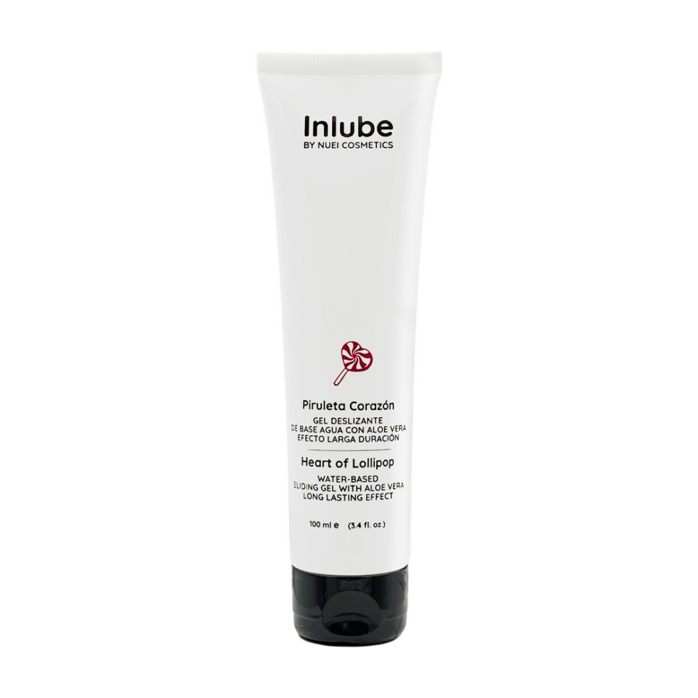 Waterbased Sliding Gel - Hart van Lollipop - 100 ml - Afbeelding 2