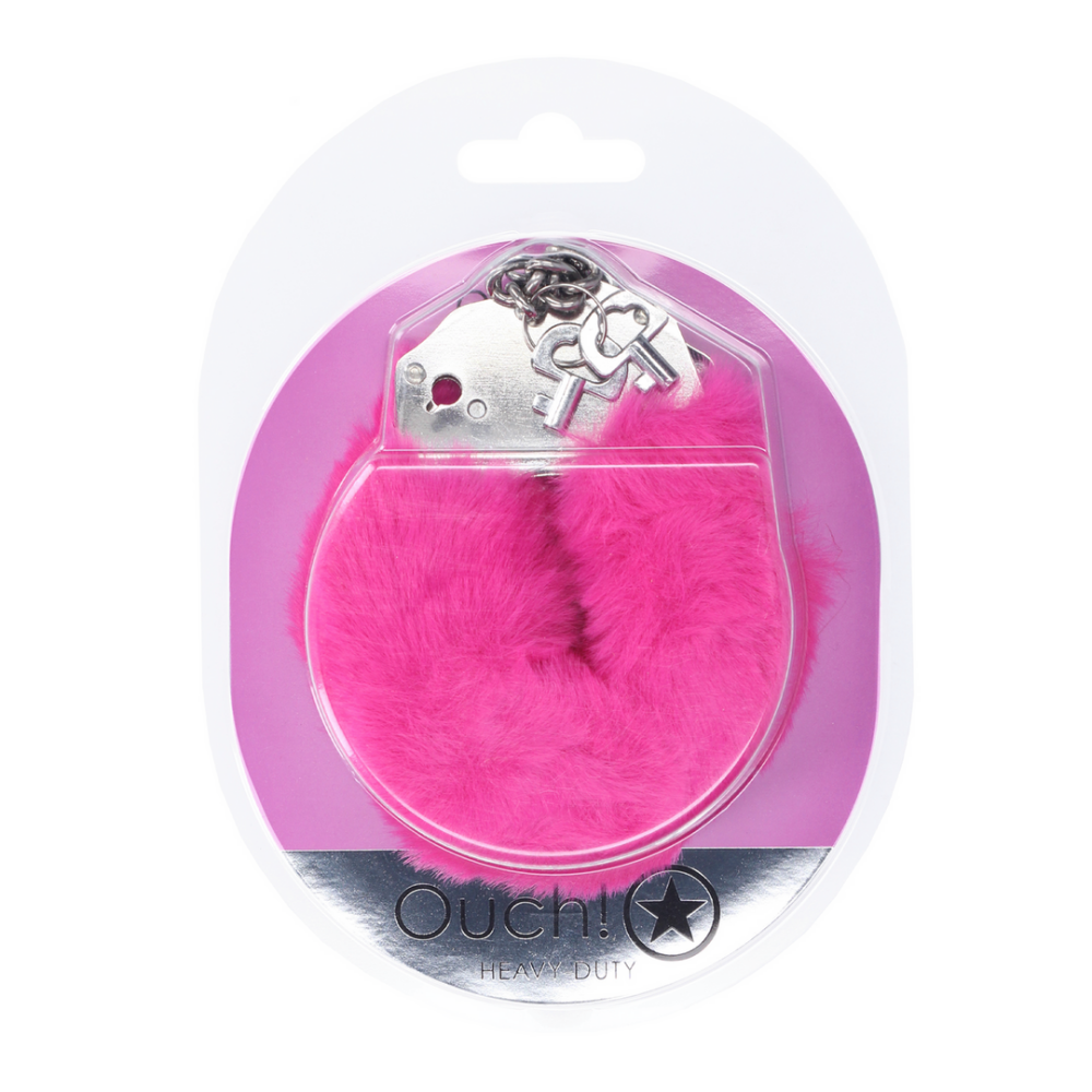 Zware Fluffy Handboeien - Roze - Afbeelding 2