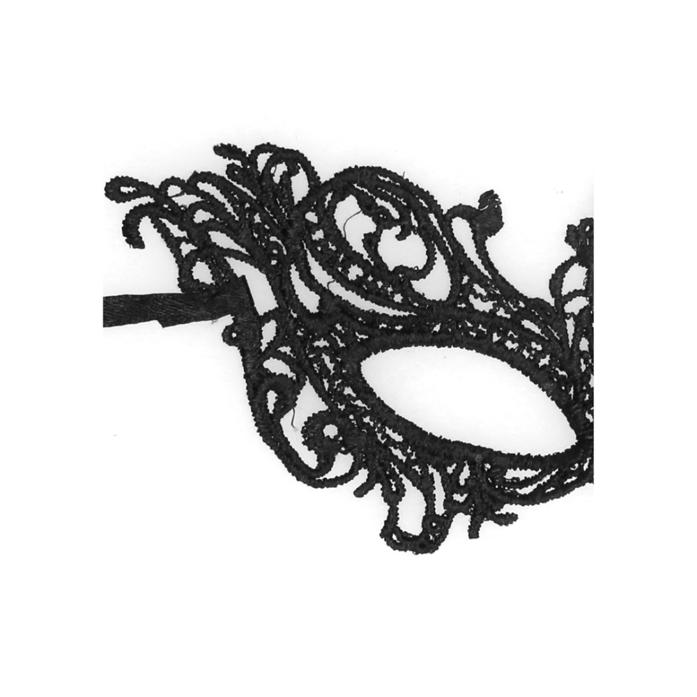 Royal - Zwarte Kanten Masker - Afbeelding 4