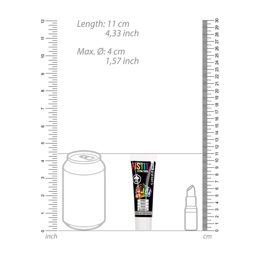 Extra Dikke Glijmiddel - Rainbow - 0,8 fl oz / 25 ml - Afbeelding 5
