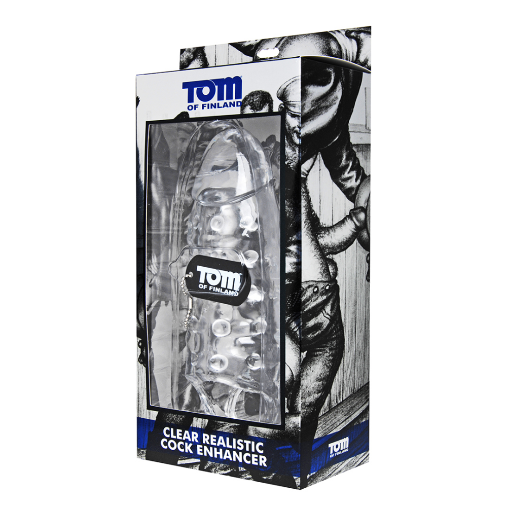 Transparante Realistische Penis Sleeve - Afbeelding 2