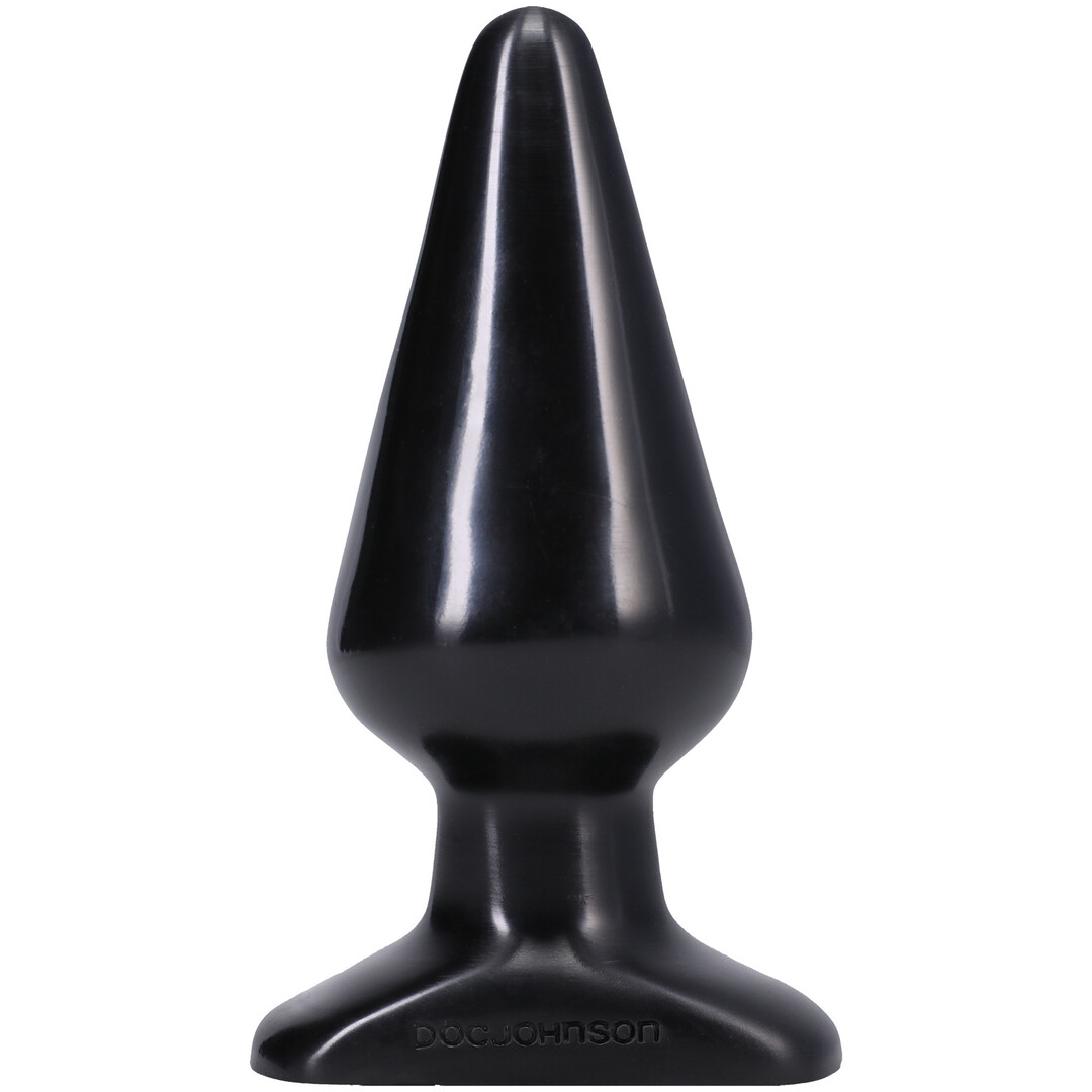 The Classic - Butt Plug - Large - Black