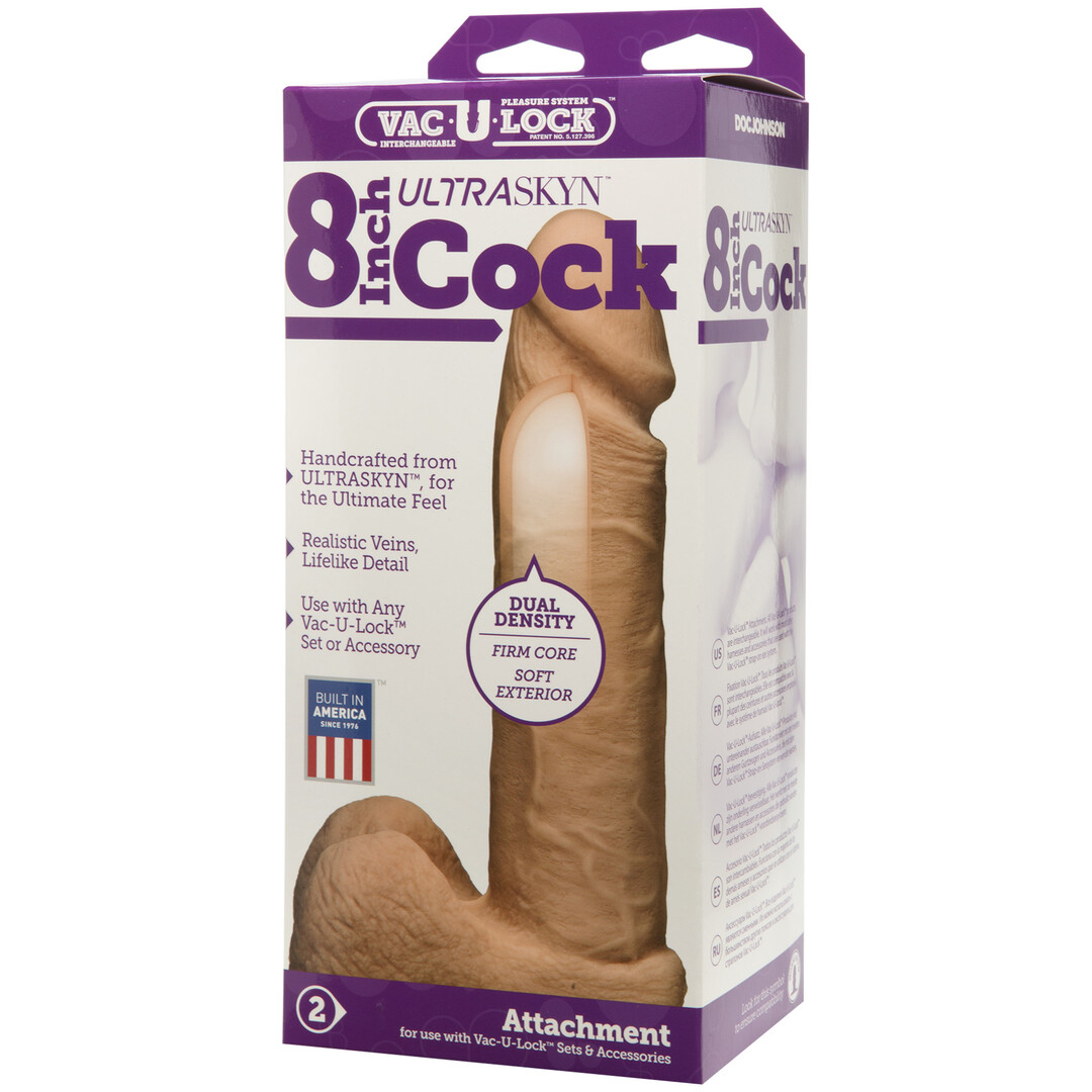Realistisch ULTRASKYN Dildo - 8 / 20 cm - Afbeelding 4