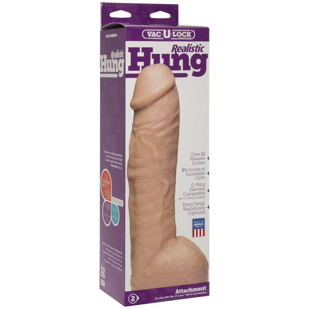 Realistic Hung - Realistic Dildo - 13 / 32 cm - Afbeelding 2